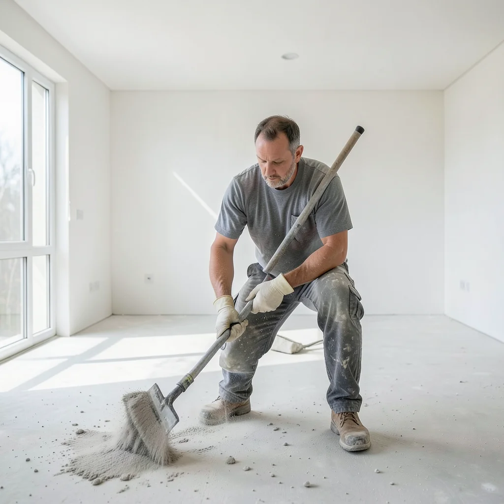Nettoyage après chantier